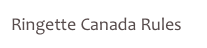 Ringette Canada Rules